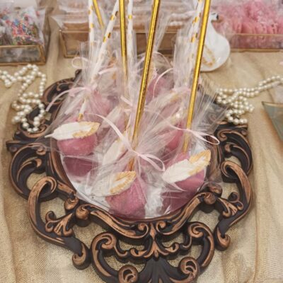 CA122   Cakepops φτερά κύκνου
