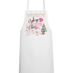 TS232-apron-podia-christmas-gift-girl-xmas-tree-reindeer-ornaments-pastelcolors
