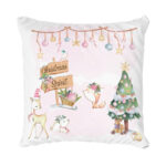 TS232_christmas-pillowcase-girl-xmas-tree-reindeer-ornaments-pastelcolors