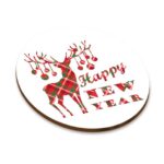 TS344-coaster-souver-boboniera-xmas-deer-plaid-red-green