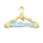 TS253-ksulini-kremastra-Hanger-vaptisi-stolismos-melissa-bee-sweet-happy