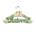 TS262-ksulini-kremastra-Hanger-vaptisi-stolismos-animals-jungle-flamingo-tropical