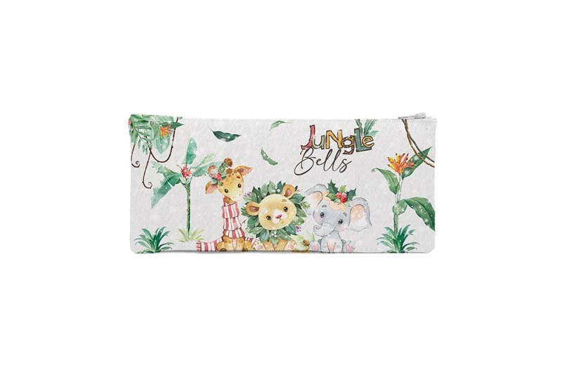 TS521-Tsantakides-Christmas-Xmas-Pencil-Case-Kasetina-Pencilcase-Gift-Doro-Present-Kids-Animals-Bells-Jungle-Cute-Boy-Girl-Fun