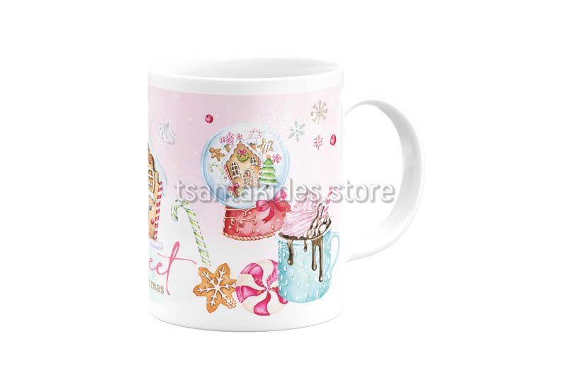 TS523_C-Mug-Koupa-Vaptisi-Gift-Christmas-Xmas-Doro-Kids-Fun-winter-girl-sweet-cake-chocolate-lollipop