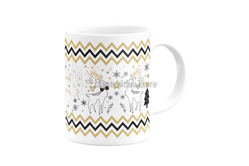 TS534_C-Tsantakides-Mug-Koupa-Vaptisi-Gift-Christmas-Xmas-Doro-Kids-Adults-Winter-Classy-Black-Gold-Animals-Tree-Star-Snow