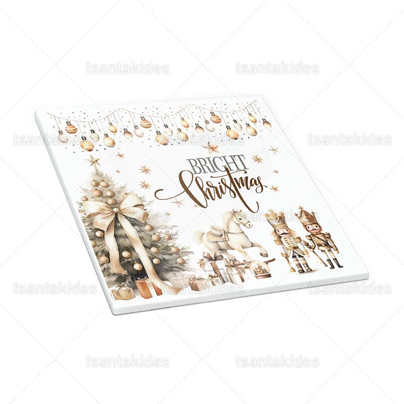 TS706_XMAS_Tile_Coaster_Souver_Boboniera_Christmas_Gift_Present_Winter