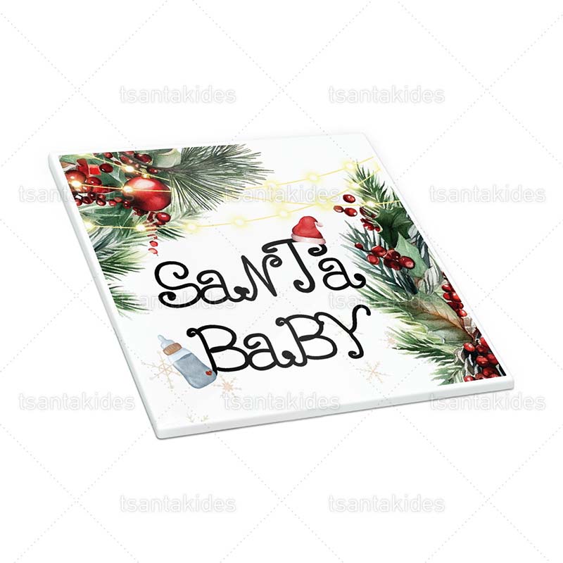 TS707_XMAS_Tile_Coaster_Souver_Boboniera_Christmas_Gift_Present_Winter – Αντιγραφή