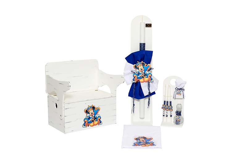 Σετ βάπτισης αγόρι με θέμα Mickey Mouse. 6014033