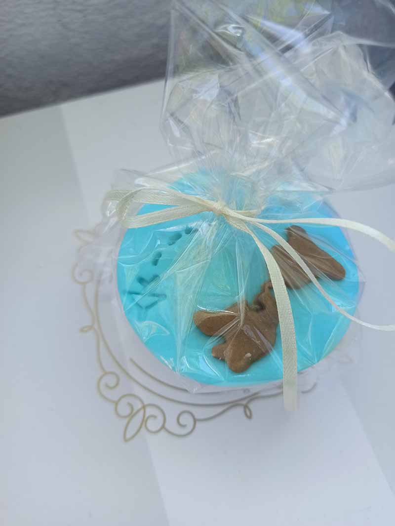 Cupcakes βάπτισης με θέμα τον χάρτη.