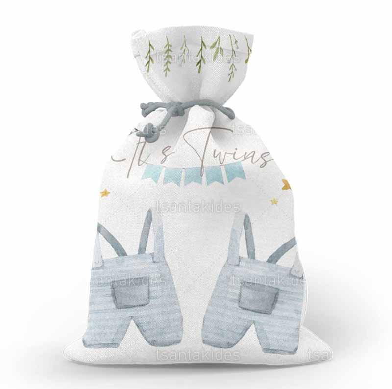 Υφασμάτινο πουγκί εκτυπωμένο με θέμα Boys Nursery Clothes
